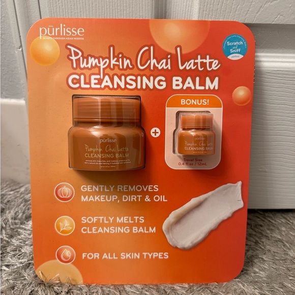 Purlisse Pumpkin Chai Latte Cleansing Balm Set! - Picture 2 of 3
